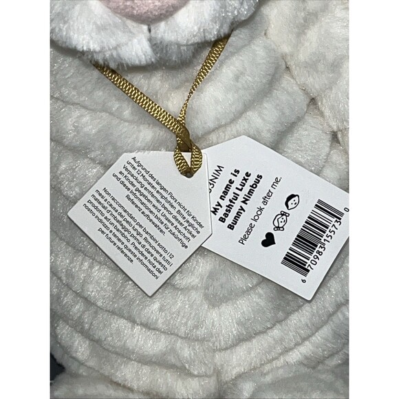 Jellycat Bashful Luxe Bunny Nimbus Limited Edition New With Tag Authentic - Picture 4 of 13